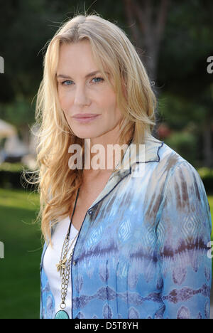 Noi attrice Daryl Hannah pone per le immagini durante la Hermes aquile Presidente Golf Cup a gala Nobilis Robinson Club in Belek, Turchia, 17 novembre 2012. Celebrità da sport, film e gioco di economia per le fondazioni come bambini fondi di emergenza e il Beckenbauer fondazione. Foto: Ursula Dueren Foto Stock