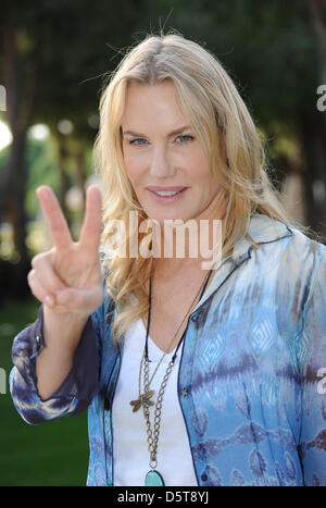 Noi attrice Daryl Hannah pone per le immagini durante la Hermes aquile Presidente Golf Cup a gala Nobilis Robinson Club in Belek, Turchia, 17 novembre 2012. Celebrità da sport, film e gioco di economia per le fondazioni come bambini fondi di emergenza e il Beckenbauer fondazione. Foto: Ursula Dueren Foto Stock