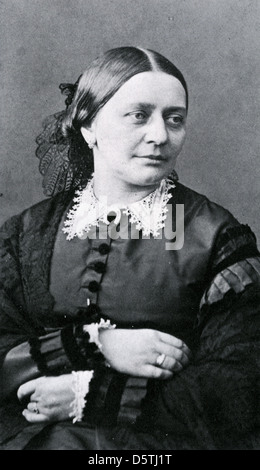 CLARA SCHUMANN (1819-1896) Tedesco pianista e compositore Foto Stock