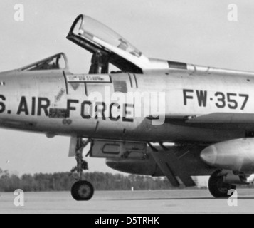 North American F-100D-80-NH 'Super Sabre' Foto Stock