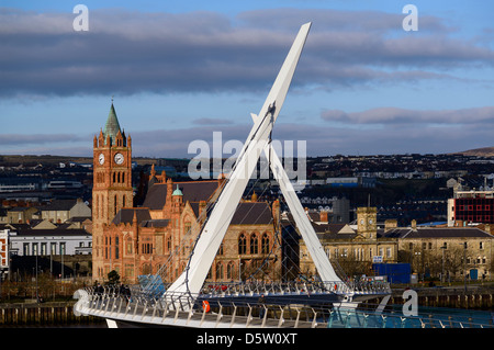 Derry City, Irlanda del Nord Foto Stock