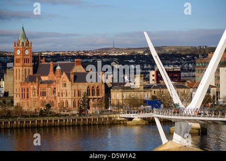 Derry City, Irlanda del Nord Foto Stock