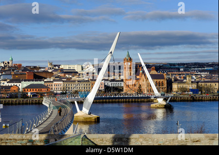 Derry City, Irlanda del Nord Foto Stock