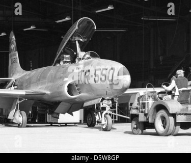 Lockheed T-33A-1-LO 'Sfischio Star' Foto Stock