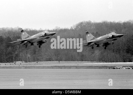 Convair F-102A-70-CO "delta pugnali' del 118a FIS, 103. La figura del CT-ANG al campo di Bradley, CT., 1971. Foto Stock