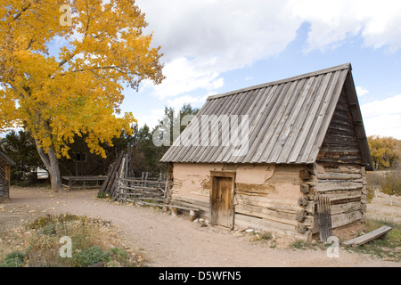 El Rancho de Las Golondrinas - la casa della nonna Foto Stock