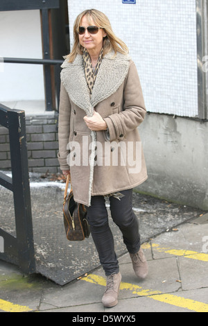 Carol McGiffin al ITV Studios di Londra - Inghilterra - 07.02.12 Foto Stock