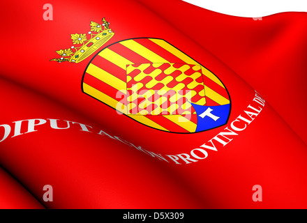 Bandiera di Tarragona Foto Stock