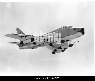 North American FJ-4B 'furia' Foto Stock