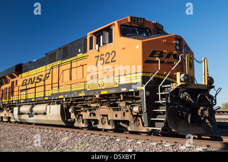 Locomotiva Diesel in direzione est Foto Stock