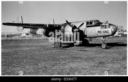 North American TB-25N 'Mitchell' del centodecimo MO-ANG, Lambert campo. Foto Stock