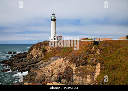 Pigeon Point Lighthouse, San Mateo County, California Foto Stock