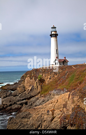 Pigeon Point Lighthouse, San Mateo County, California Foto Stock