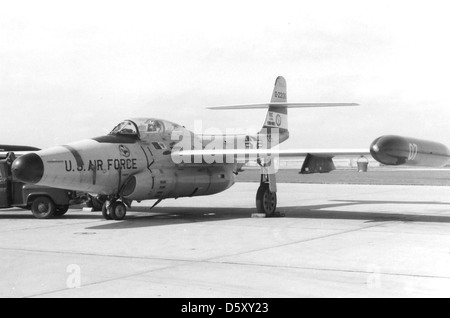 Northrop F-89D-45-no 'scorpion' e quindi convertito in f-89j la configurazione e il suo servizio con 124fis, 132fig, iowa ang. Foto Stock