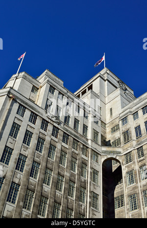 La metropolitana di Londra, sede 55 Broadway, Londra SW1H, Regno Unito Foto Stock