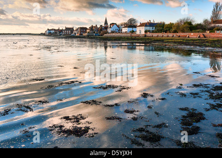 Un inverno di pomeriggio a Bosham Foto Stock