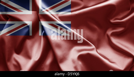 British Red Ensign Foto Stock