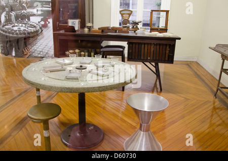 Il Brasile, Sao Paulo, Santos. Museo del caffè, casa storica del caffè Exchange, circa 1920. Foto Stock