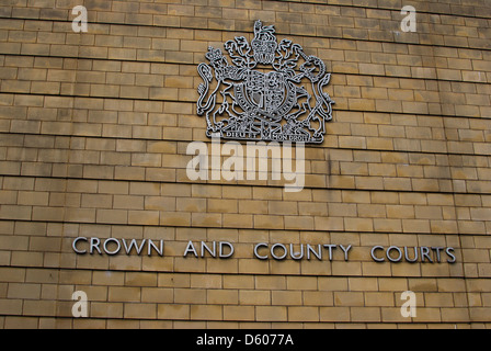 Northampton Crown county court carcere Foto Stock