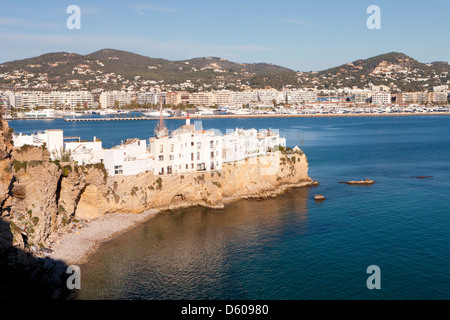 Eivissa capitale, Ibiza, Illes Balears, Spagna Foto Stock
