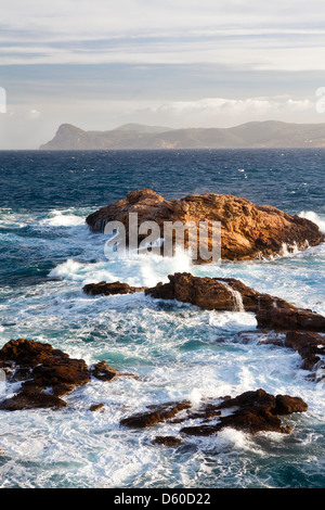 Punta de Sa Torre cape, Ibiza, Illes Balears, Spagna Foto Stock