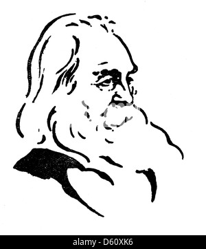 Un giorno con Walt Whitman (1910) Foto Stock