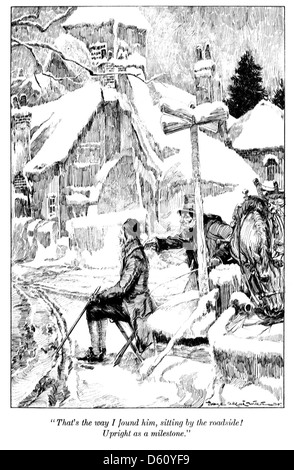 A Christmas Carol e il cricket sulla suola (1905) Foto Stock