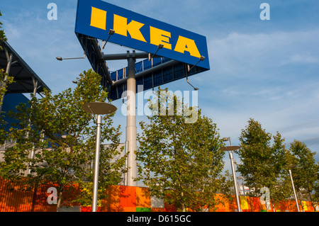 New York, NY - 6 agosto 2009 Ikea in Red Hook quartiere di Brooklyn Foto Stock