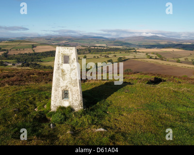 Il punto di innesco, Titlington Pike, Northumberland, Inghilterra Foto Stock