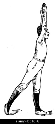 Un manuale del 1916 che delinea l'addestramento fisico e la preparazione militare per le scuole statunitensi, basato su un sistema svizzero modificato per rafforzare la difesa nazionale. Foto Stock