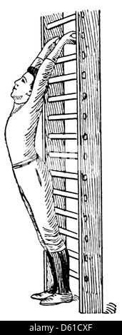 Questa immagine del 1916 illustra un manuale che descrive l'addestramento fisico e l'istruzione militare per le scuole statunitensi. Basato su un sistema svizzero modificato, sottolinea l'importanza della forma fisica e della preparazione militare per la difesa nazionale durante la prima guerra mondiale Foto Stock