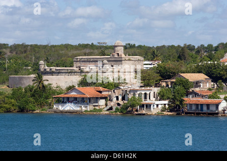 CIENFUEGOS BAY: Castillo de Jagua Foto Stock