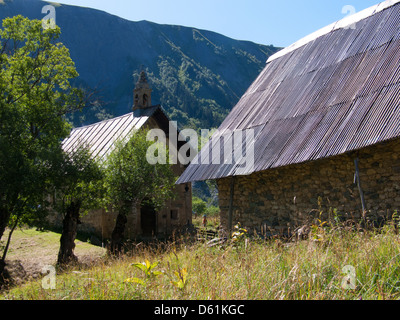 Les pres piani,Saint Sorlin,Haute Savoie,Francia Foto Stock