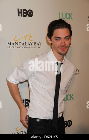 Tom Payne Mandalay Bay Resort and Casino ospita un avanzato sistema di screening di nuovi HBO serie originale fortuna al Mandalay Bay Theatre Foto Stock