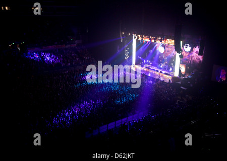 Kasabian performing a Sheffield Arena 23/11/2009 Foto Stock