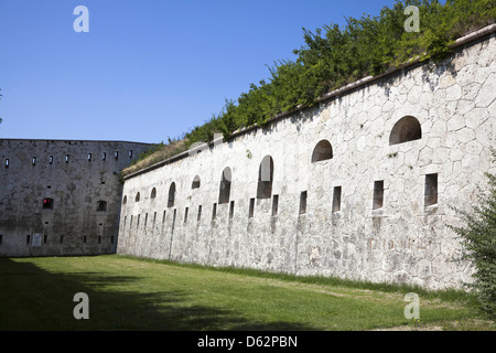 Fort Monostor in Komarom (Monostori Eroed), Ungheria Foto Stock