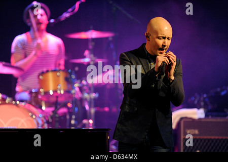 Isaac Slade mischia esegue alla Opera House di Toronto, Canada Foto Stock