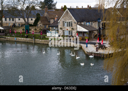 Letchlade on Thames Foto Stock