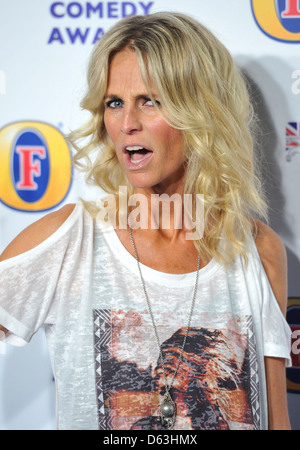 Ulrika Johnson British commedia Awards tenutosi presso la Fontana Studios - Arrivi. Londra, Inghilterra - 16.12.11 Foto Stock