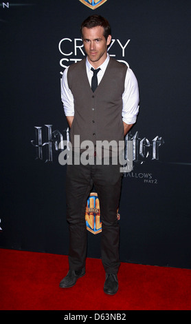 Ryan Reynolds Warner Brothers Pictures presenta 'Big Picture 2011", la manifestazione svoltasi a 2011 CinemaCon dentro il Caesars Palace Foto Stock