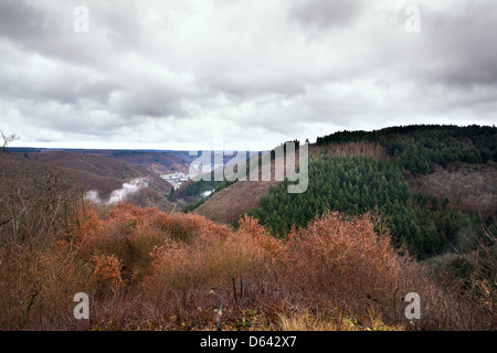 Le montagne in autunno Foto Stock