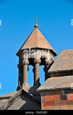 La torretta, Khor Virap monastero, Armenia Foto Stock