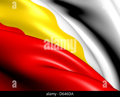 Bandiera di Decin Foto Stock