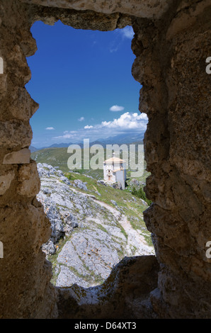 Rocca Calascio Abruzzo Italia n 6 da andrea quercioli Foto Stock