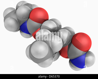 Carisoprodol molecola di farmaco Foto Stock