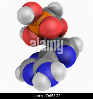 Il tenofovir molecola di farmaco Foto Stock