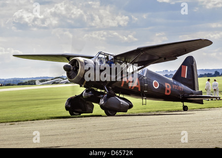 Velivolo Westland Lysander IIIA Duxford REGNO UNITO Foto Stock