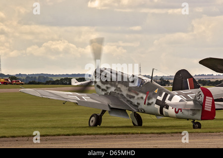 Messerschmidt ME 109 Duxford REGNO UNITO Foto Stock