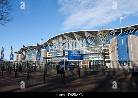 Ingresso all'ippodromo Ascot, Ascot, Berkshire, Regno Unito Foto Stock