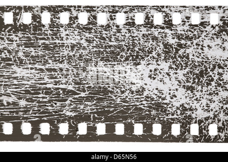 Kodak 35mm Pellicola negativa telaio isolato su uno sfondo bianco Foto  stock - Alamy